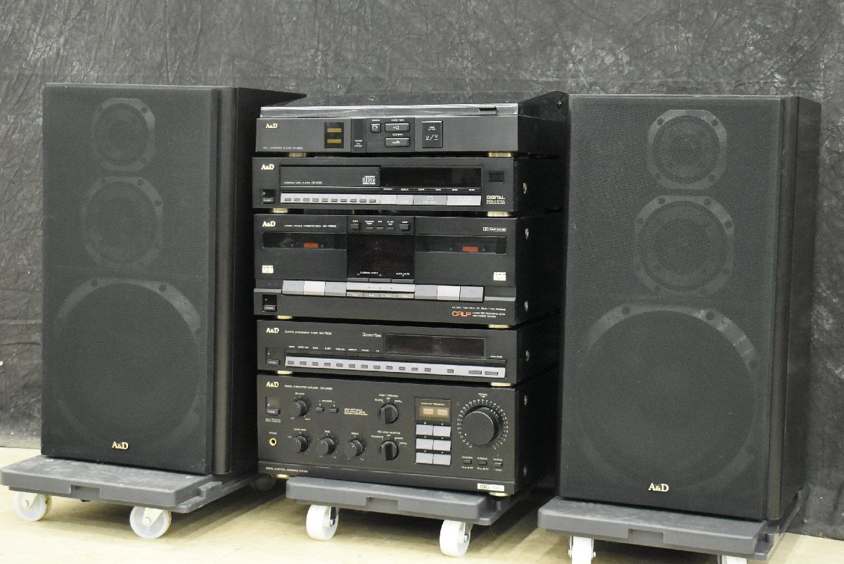 A&D コンポ② SS-730 スピーカー2個 A&D コンポ② SS-730 スピーカー2個 Yahoo!オークション - A＆D