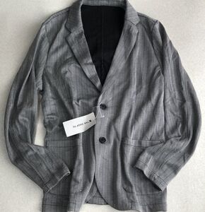 $$〜リピーター様特典割引有り◎新品5990+税◎ヘリンボーン柄●タケオキクチ●アンコンジャケット