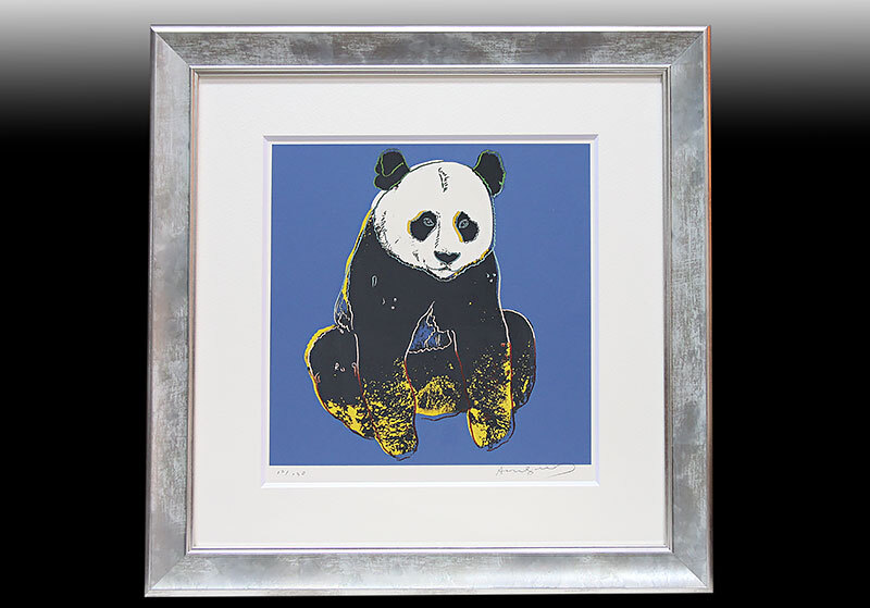 パンダシルクスクリーン、切手 パンダシルクスクリーン、切手