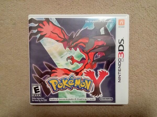 3DS ポケットモンスター Y ポケモン 北米版 海外版 中古