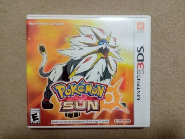 3DS ポケットモンスター サン ポケモン 北米版 海外版 中古