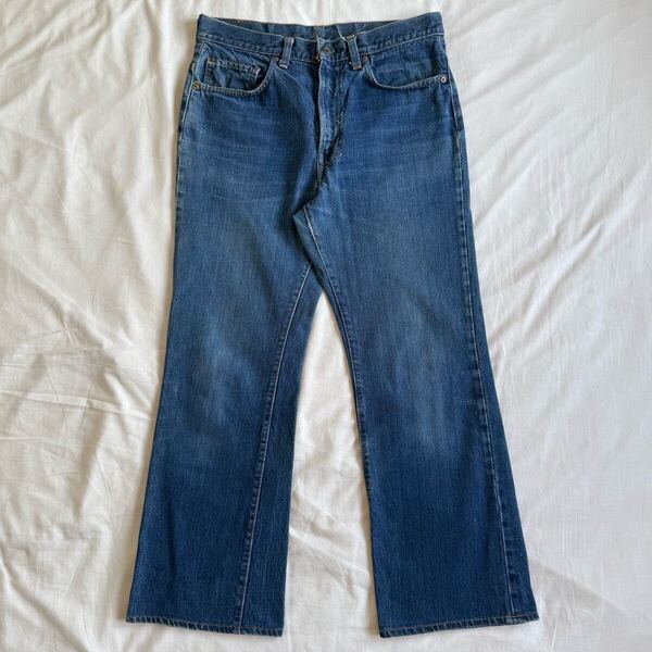 70s Levi’s 517 66前期 W33 デニムパンツ フレア USA製 ビンテージ リーバイス ブーツカット 60s 80s