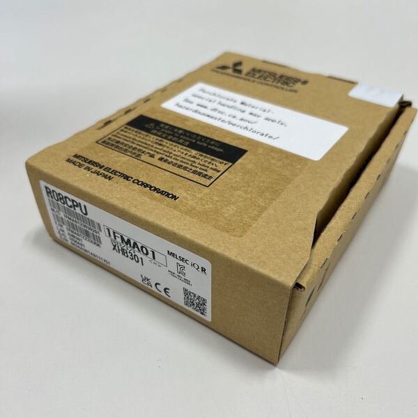 ★未使用 三菱電機 MELSEC iQ-Rシリーズ シーケンサCPUユニット R08CPU 2023年製