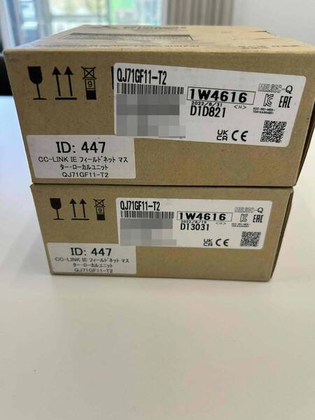 新品 三菱シーケンサー CC-Link IEフィールド QJ71GF11-T2 2022年製 2個セット