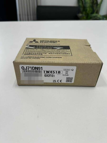 ★未使用品 三菱電機 MELSEC-Q DeviceNetマスタ・スレーブユニット QJ71DN91 2023年製 ①