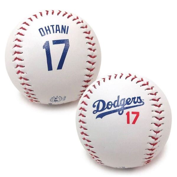 大谷翔平 ボール ロサンゼルス ドジャース ロゴボール RAWLINGS ローリングス メジャーリーグ公認MLBグッズ 野球ボール 並行輸入品