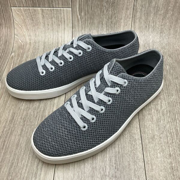 Orobianco◆ニットスニーカー◆グレー◆サイズL(26.0〜26.5cm)紳士革靴ビジカジオフィスカジュアル通勤