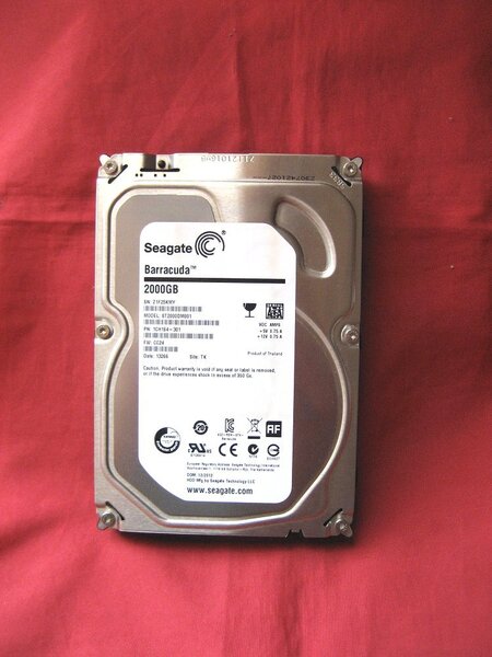 送料無料◆2TB◆ST2000DM001◆7200rpm◆SEAGATE◆HDD◆3.5インチ◆