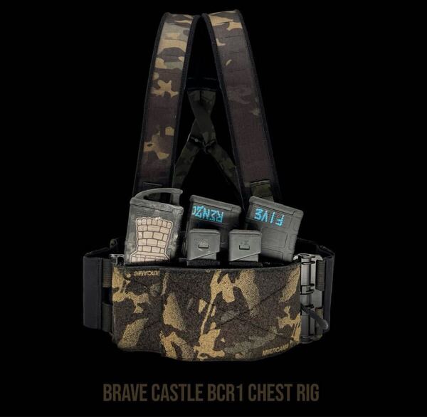 実物 Brave Castle BCR-1 CHEST RIG LARGE Multicam Black SC IRREGULARS Noveske Slade IRREGULARS DEFENSE チェストリグ