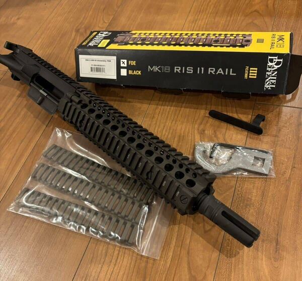 期間限定値下げ 実物 Daniel Defense ハンドガード エヌボルデ アッパー move組み立て PTW (トレポン mk18 m4 Nボルデ