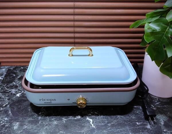 【即決&送料無料】アイリス ricopa ミニホットプレート MHP-R102 @ ホットプレート BRUNO たこ焼き器 ブルーノ たこ焼き 鉄板焼き