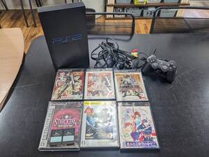 PS2 本体 ゲームソフトまとめて Playstation2 グローランサー モンハン スターオーシャン3 遙かなる時空の中で2(M10035-1)