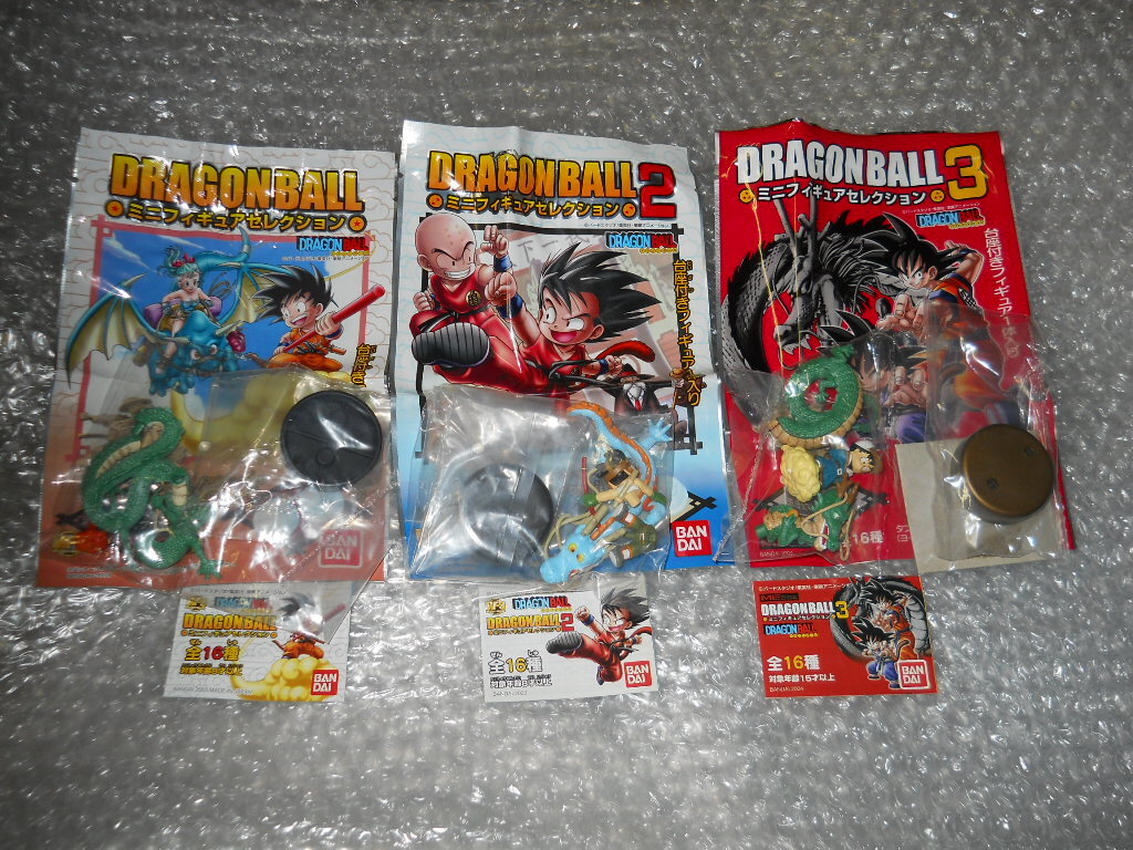 ドラゴンボールミニフィギュアセレクション3種｜Yahoo!フリマ