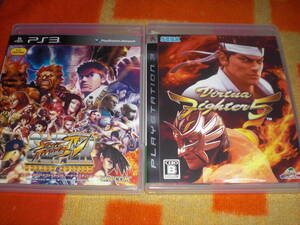即決PS3 バーチャファイター5 & ストリートファイターⅣ アーケードエディション