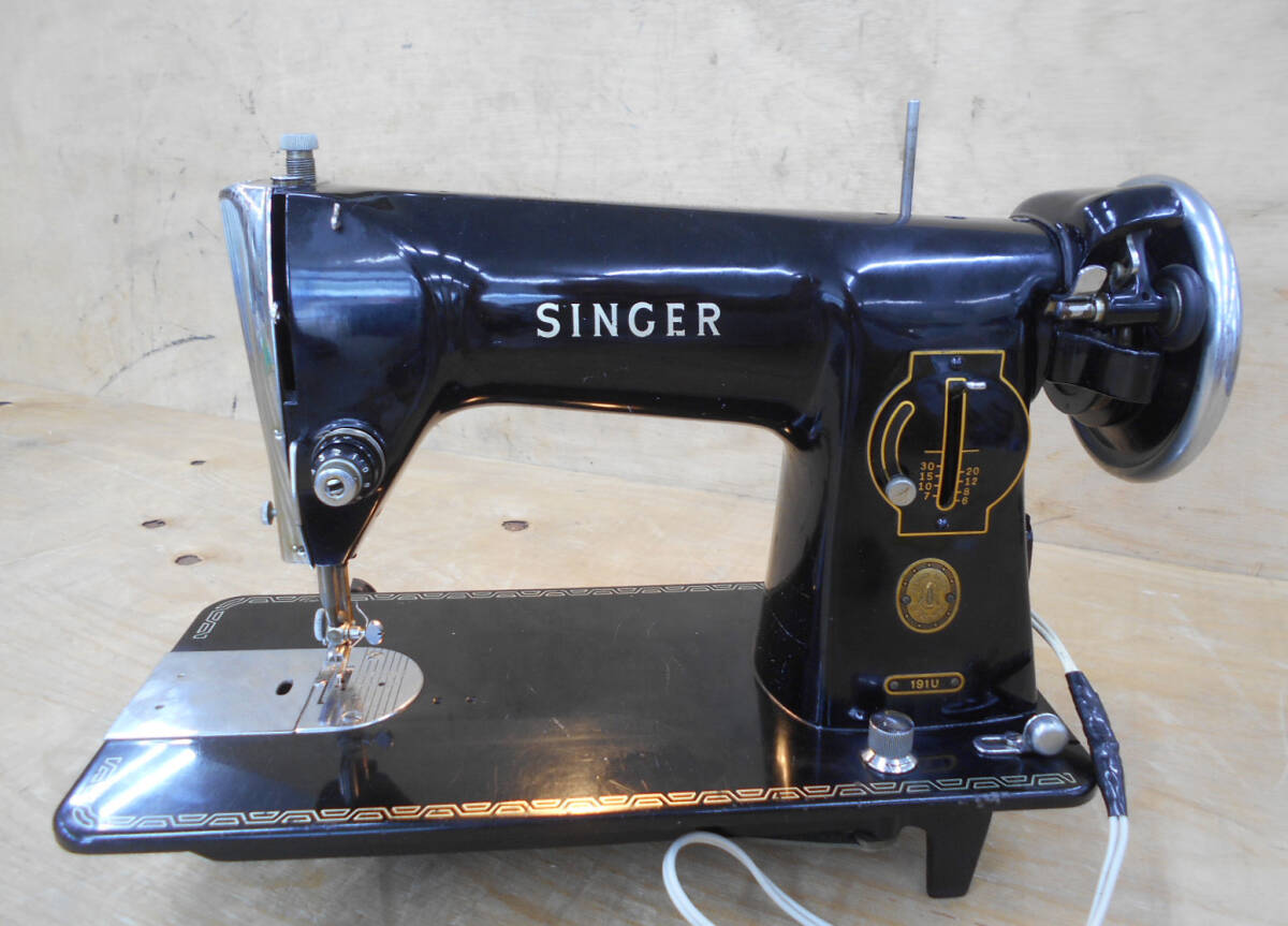 No.624 SINGER 191U シンガー製 家庭用足踏みミシン