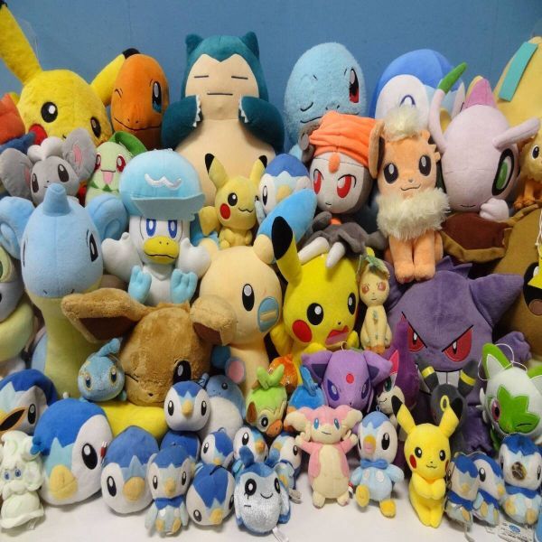 ポケモンぬいぐるみ 大量セット売り60品 【単品売り可能】 No