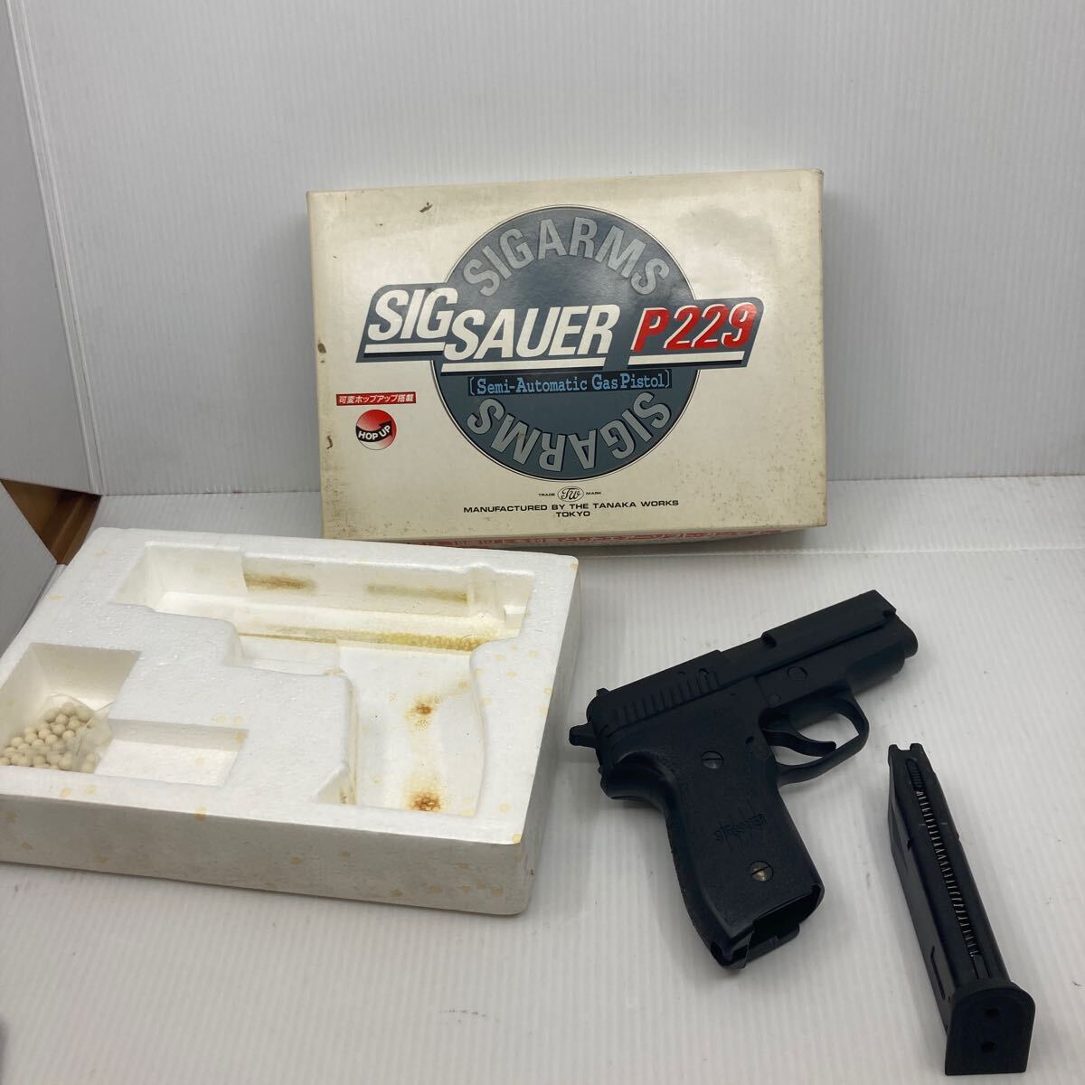 【ジャンク】M-TRADING P229 Yahoo!オークション -「p229」(エアガン) (トイガン)の落札相場