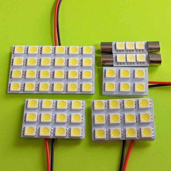 GK1W エクリプスクロス 後期 超爆光! T10 LED ルームランプ 6個セット 三菱 /s24/s12/f3