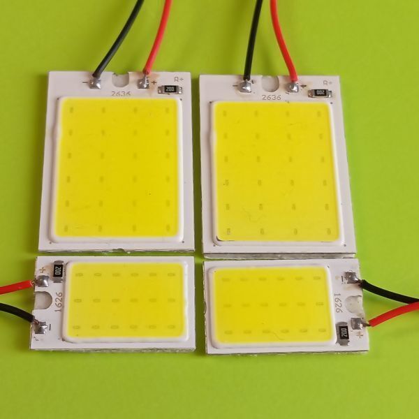 T30 エクストレイル 爆光! T10 LED ルームランプ COB全面発光 4個セット ホワイト 日産 /c24/c18