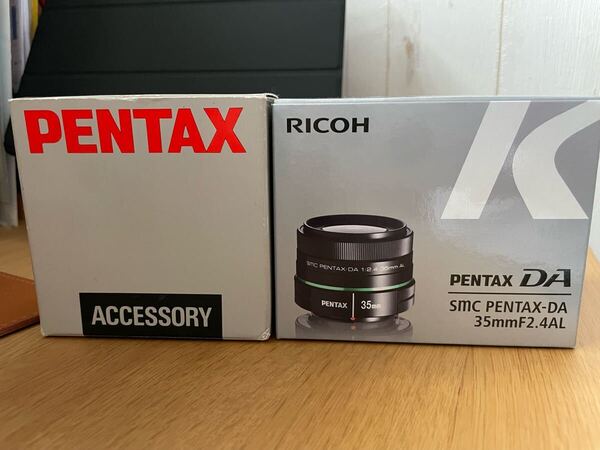 PENTAX-DA ペンタックス 35mm F2.4 単集点レンズ 美品 使用一回のみ