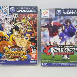 任天堂 Nintendo ゲームキューブ ゲームソフト 2点セット One Piece/World Soccer GameCube GC 中古