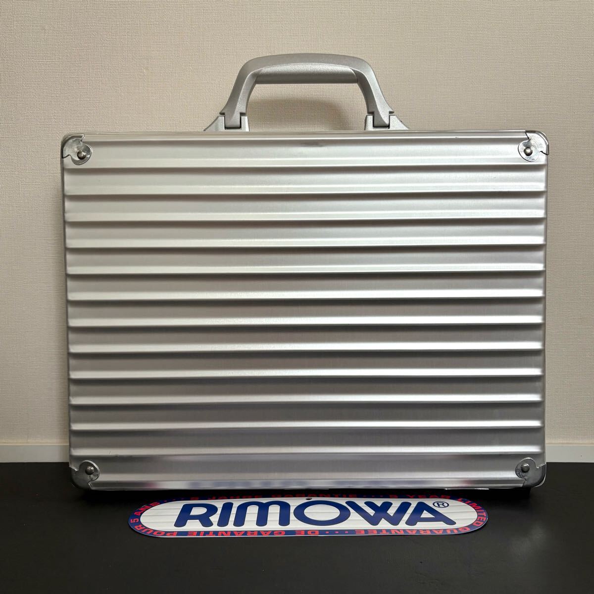 希少 青ロゴ RIMOWA リモワ アタッシュケース 2way ダイヤルロック 希少 青ロゴ RIMOWA リモワ アタッシュケース 2way ダイヤル