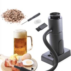 【調理師&キャンパーの共同監修】 燻製器 冷燻 木製チップ 工具セット 手軽に楽しむ、新しい燻製体験 [2段階で煙量を調節