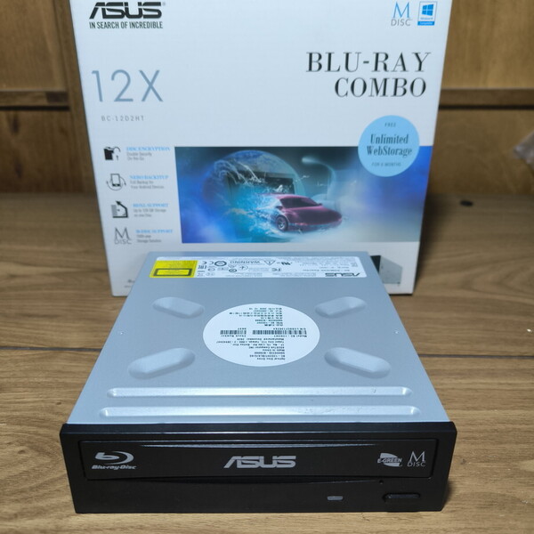 ASUS BC-12D2HT ブルーレイドライブ