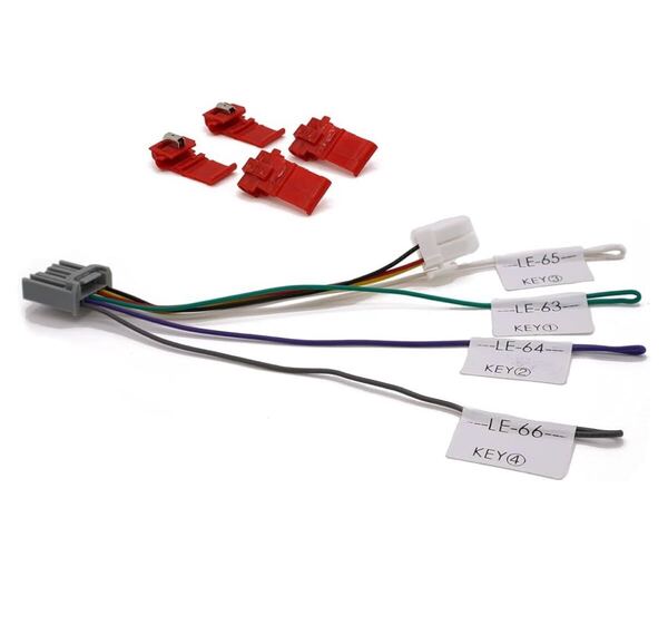 【1本入】EITEC ケンウッド(KENWOOD) 彩速ナビ ETC/ステアリングリモコン対応ケーブル KNA-300EX互換品(ETK-KNA-300EX)