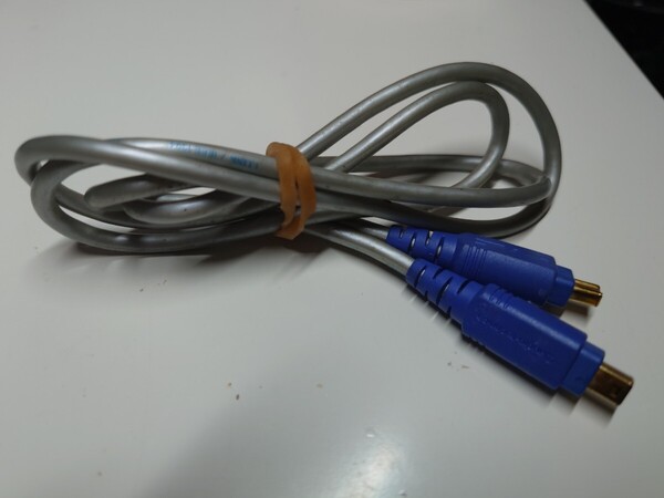 【中古品】audio-technica i.LINK ケーブル 1.0m(金メッキ端子/IEEE1394・4ピン-4ピン)