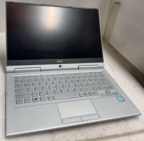 633 中古ジャンク品 NEC-VKT16G-4 Corei5-8250U・8GB・BIOSできます・訳あり・キーボード不良・バッテリーなし