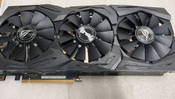 B651 中古良品ビデオカード ROG-STRIX-GTX1070-8GB-GAMIGN 動作確認済