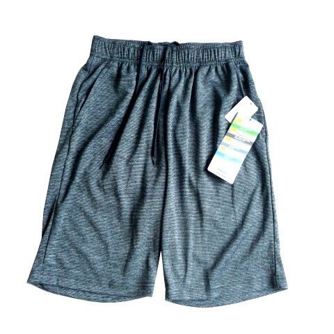 新品 カチオン杢 ハーフパンツ レディース ステテコ ショートパンツ 短パン 半ズボン M ミジンボーダー 青 CLOSSHI クロッシー