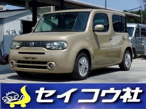 キューブ 1.5 15X Vセレクション ナビ TV バックカメラ ETC ドラレコ 禁煙車