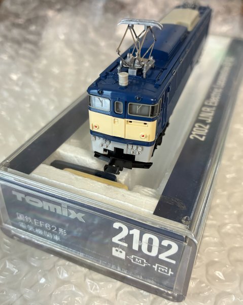 鉄道模型NゲージTOMIXEF62形電気機関車ブラウン