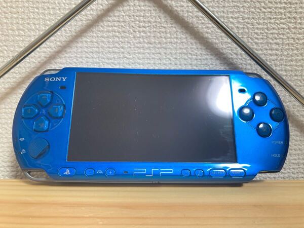 超激レア SONY PSP-3000 本体 バイブラントブルー ソニー レトロ プレイステーションポータブル