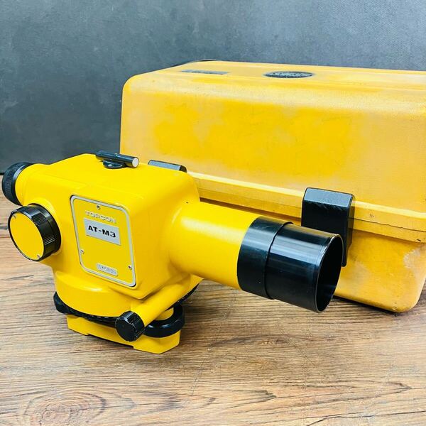 TOPCON トプコン オートレベル 測量機器 AT-M3 2024年公正済み 中古即決送料無料!