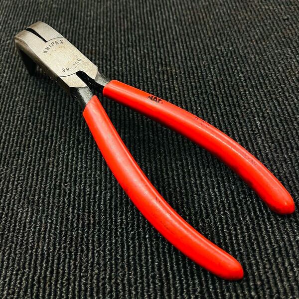 MAC TOOLSxKNIPEX マックツール、クニペックス Wネーム!メカニックベントノーズプライヤー 38-200 中古即決送料無料!