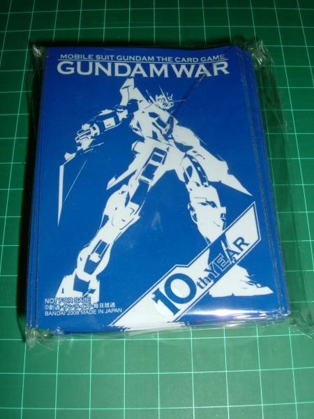 GW ガンダムウォー スリーブ ガンダムエクシア 10th YEAR - メルカリ