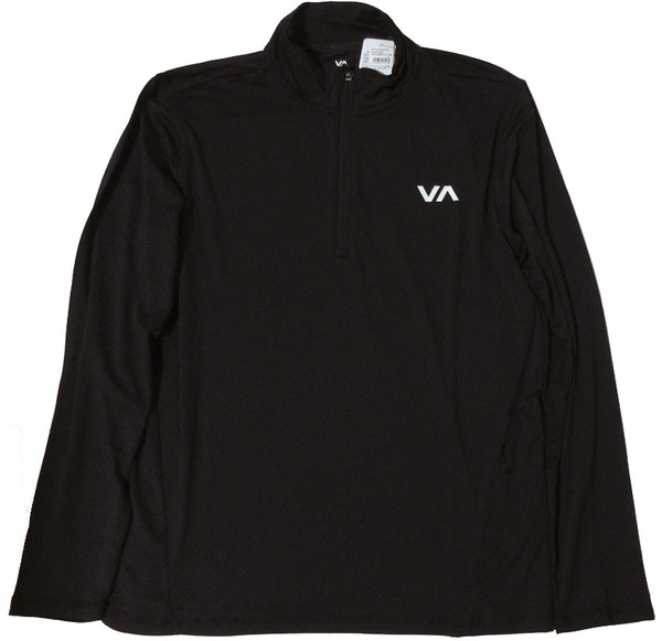 ルーカ メンズ スポーツ ハーフジップ ラッシュガード Mサイズ UVカット ストレッチ 長袖 RVCA VENT