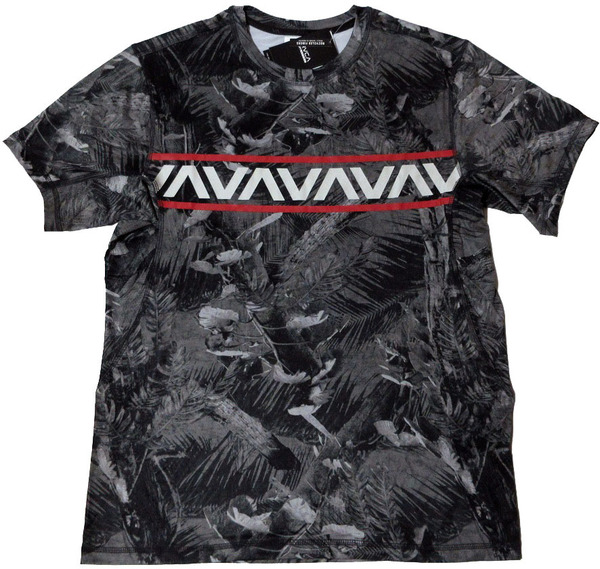ルーカ メンズ ラッシュガード Lサイズ UVカット 4WAY ストレッチ 半袖 Tシャツ RVCA