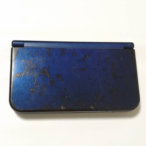 送料無料 Nintendo 任天堂 New ニンテンドー3DS LL メタリックブルー ジャンク 本体のみ