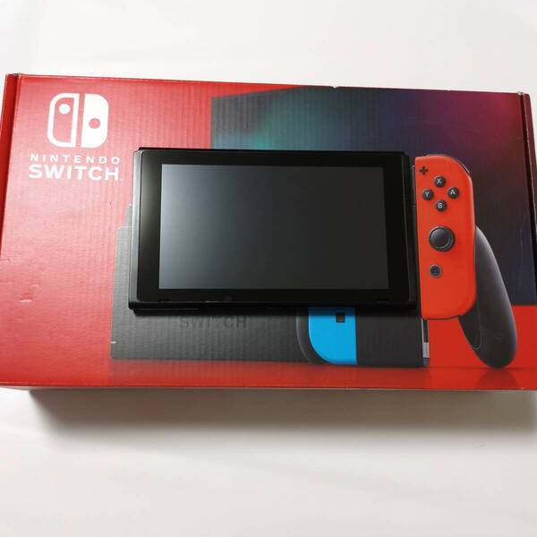 送料無料 動作確認済み Nintendo Switch HAD-S-KABAA 新モデル バッテリー改良型 本体のみ HAC-001(-01) 中古