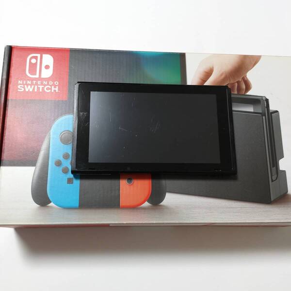 送料無料 動作確認済み Nintendo Switch ニンテンドー スイッチ HAC-S-KABAA 本体のみ HAC-001 中古