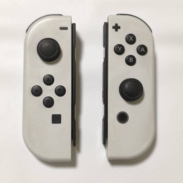 送料無料 動作確認済み Nintendo Switch ニンテンドー スイッチ Joy-Con ジョイコン 純正 ホワイト L R セット 中古