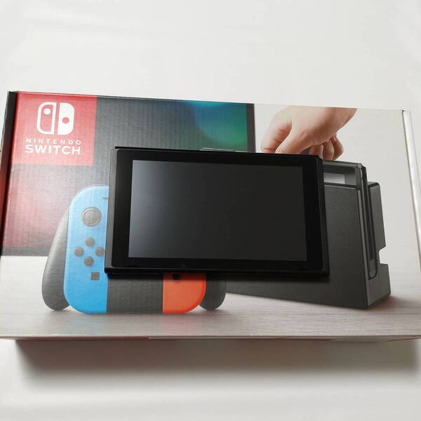 送料無料 動作確認済み Nintendo Switch HAC-S-KABAA 2017年製 未対策機 本体のみ HAC-001 中古