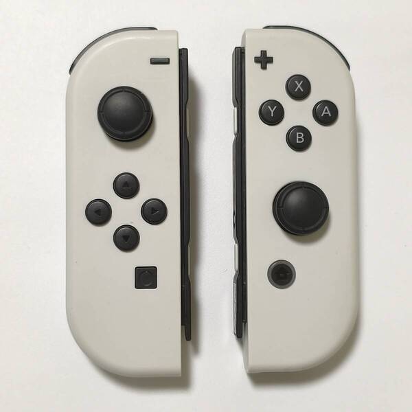 送料無料 動作確認済み Nintendo Switch ニンテンドー スイッチ Joy-Con ジョイコン 純正 ホワイト L R セット 中古