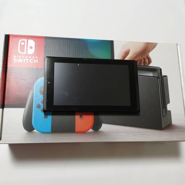 送料無料 動作確認済み Nintendo Switch HAC-S-KABAA 2017年製 未対策機 本体のみ HAC-001 中古