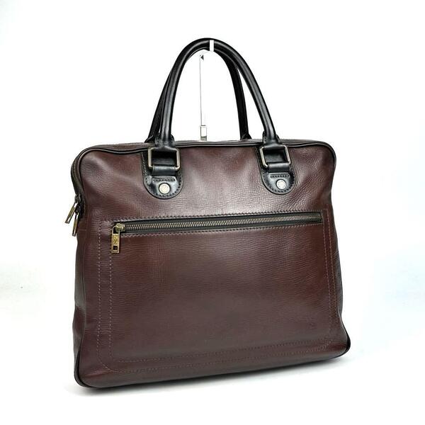 【美品】LOUIS VUITTON ルイヴィトン ユタ ユーロン M92532 ビジネスバッグ ハンドバッグ トート 書類鞄 A4 LVロゴ 男女兼用 レザー 人気