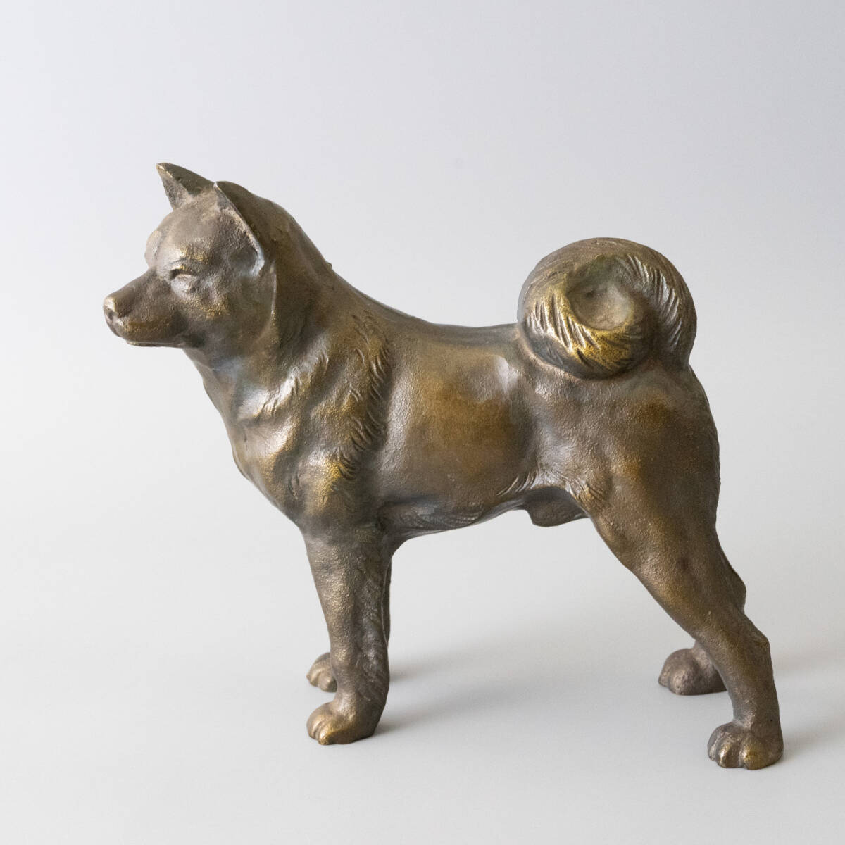 Yahoo!オークション -「犬 置物 金属」(アンティーク